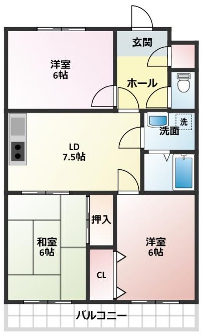 サワダハイツ 間取り