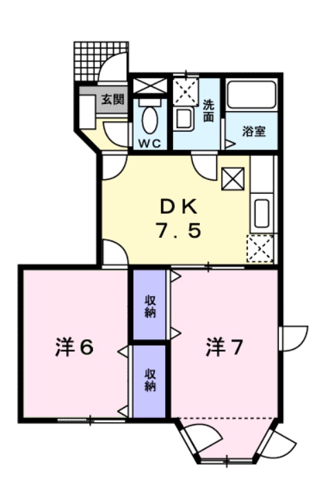 サンハイツ 間取り