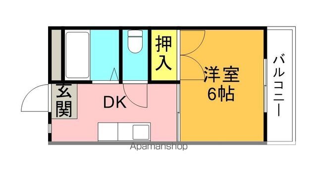 ハイツレーベ 間取り