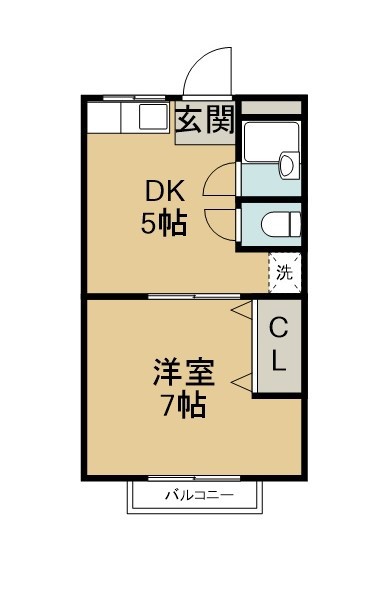 北島ハイツ 間取り