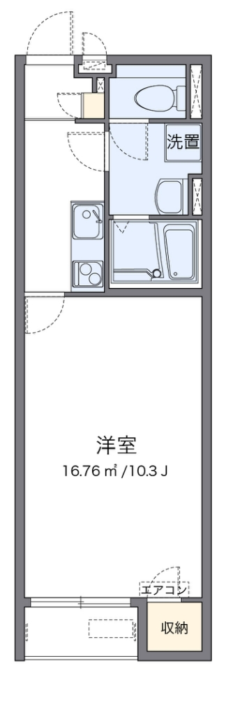 クレイノサンセーズ 間取り