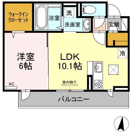 キャトルセゾン　南佐古 間取り
