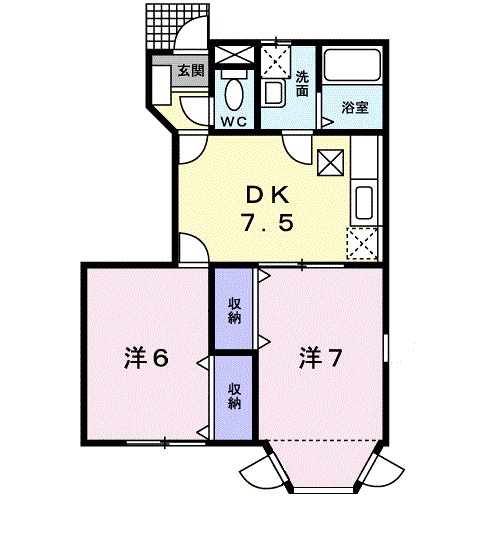 サンハイツ 間取り