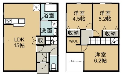 コォーリング春日 間取り