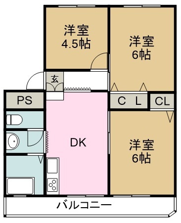 サンシャインハイネ 間取り