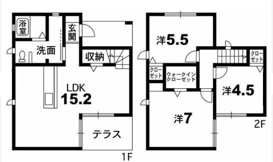 夢夢タウンＡーＧ棟 間取り