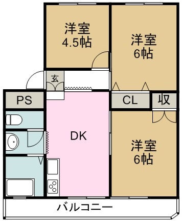 サンシャインハイネ 間取り