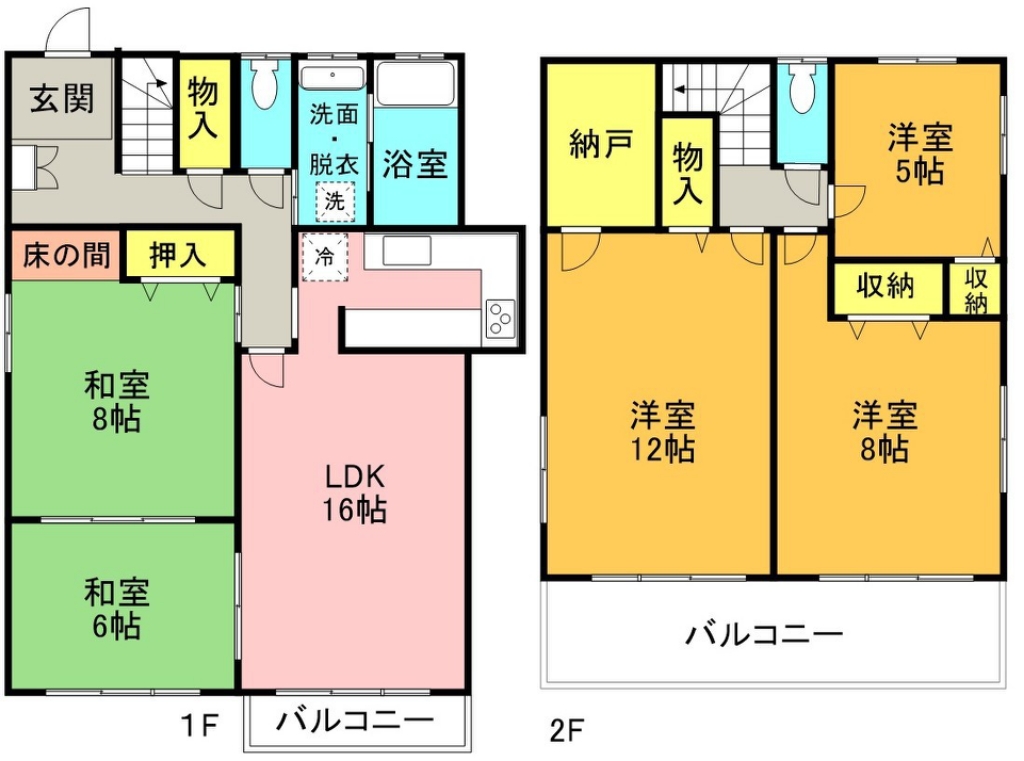 土成一戸建Ｕ邸 間取り