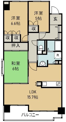 サーパス東吉野 間取り