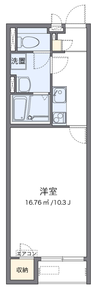 クレイノサンセーズ 間取り