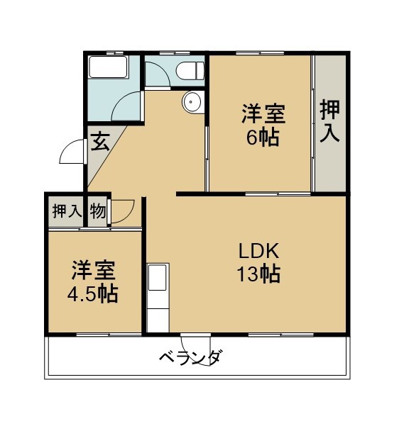 近藤第３ビル 間取り