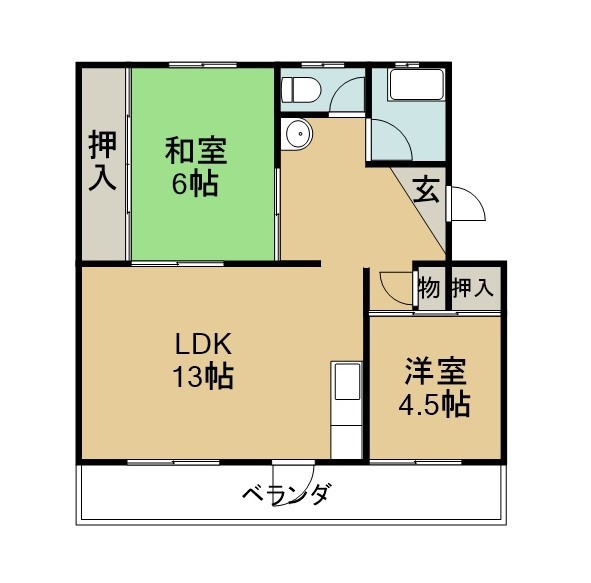 近藤第３ビル 間取り