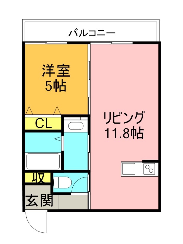 ピース・スクエア小松島 間取り