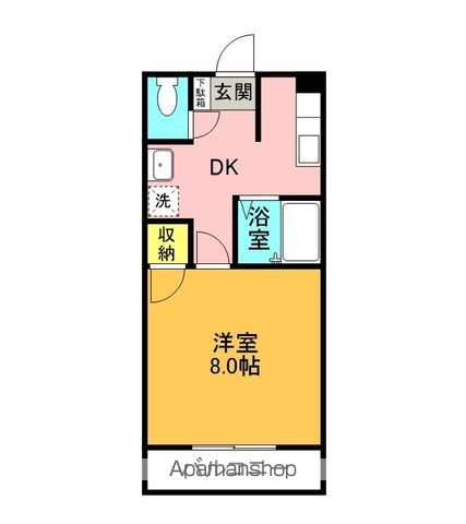 コーポレインボー 間取り