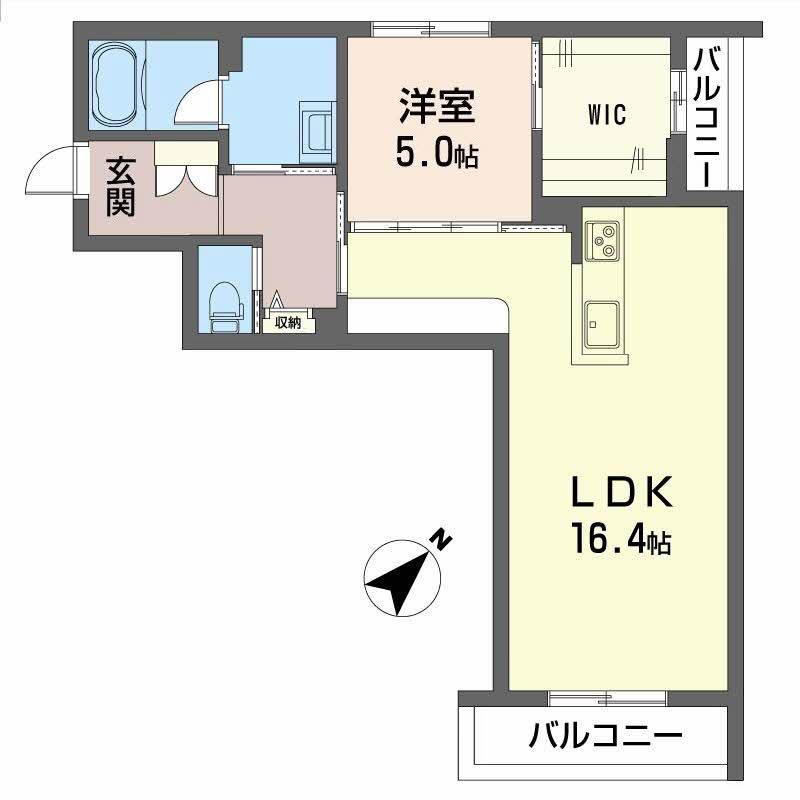 Ｍａｉｓｏｎ　ｄｅ　ＳＯＲＡ（メゾン　ド　ソラ） 間取り