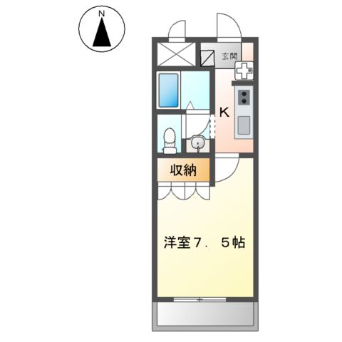 クレシア　Ｃｒｅｃｉａ 間取り