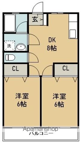 アクアハイツＭＩＫＩ 間取り