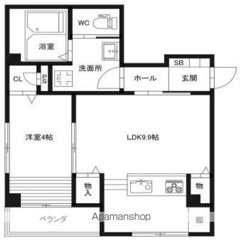 ピース・コウセイ古川 間取り