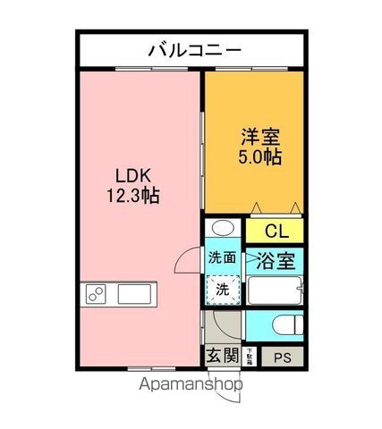 ピース・スクエア津乃峰 間取り