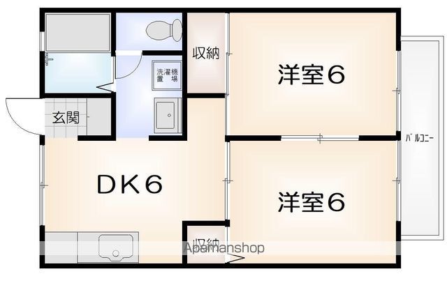 ハイツファミール 間取り