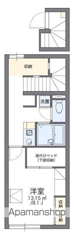 レオパレスコンフォート藍住 間取り