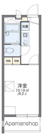 レオパレスコンフォート翠松 間取り