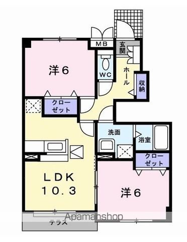 ポート・レーゼ　Ｃ 間取り