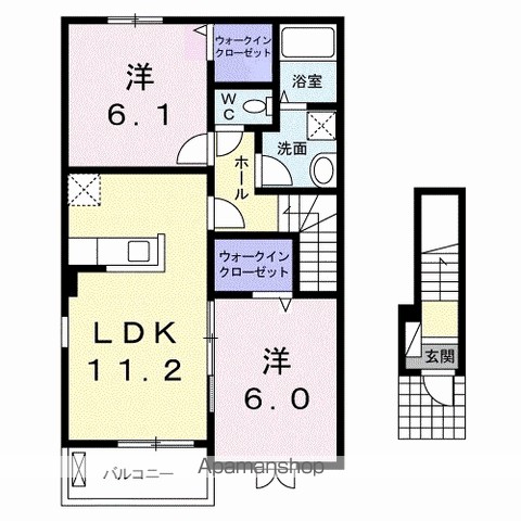 カントリーハイム・ダテ 間取り