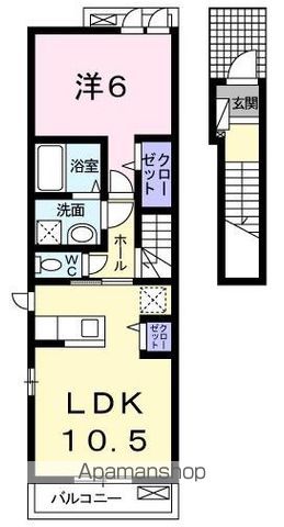 フィオーレⅢ 間取り