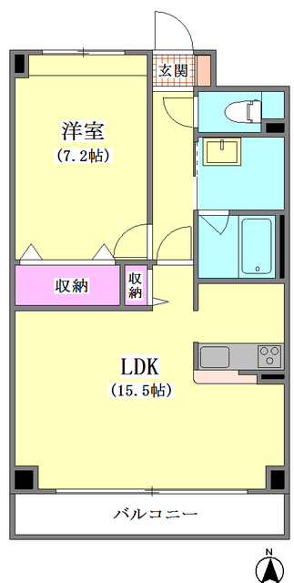 メイプルリーフ中溝 間取り