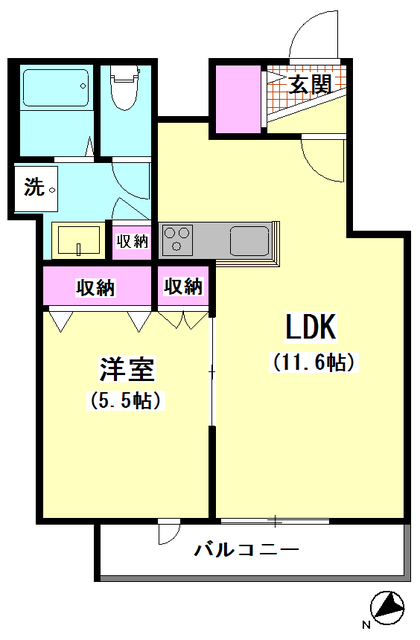 メゾンK 間取り