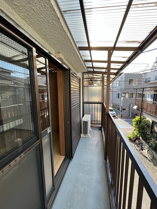 北糀谷11822戸建 ベランダ