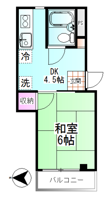 ビィラヒロキ 間取り