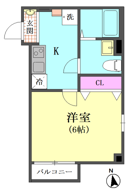 ディアグレイス大井町 間取り