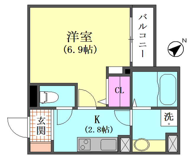 DOUCEUR大井町 間取り