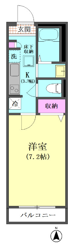 Villa Asahi 間取り