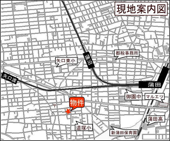 アベニュー瑞穂 地図（共通）