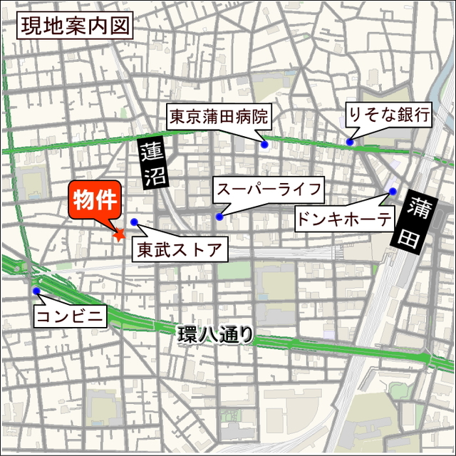 ベルク 地図（共通）