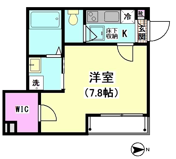 グリュック南品川 間取り