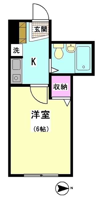 メゾン戸越公園 間取り