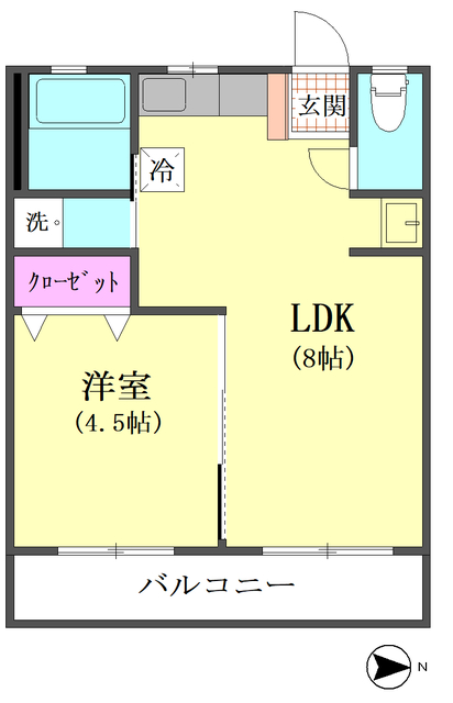 浅間マンション 間取り
