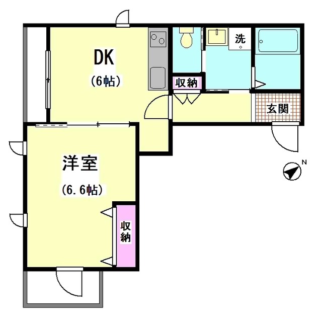 ヴァンベール大森Ⅱ 間取り