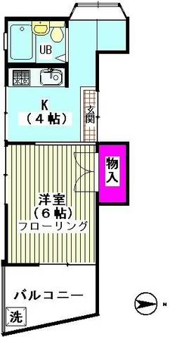 大山ハイツ 間取り