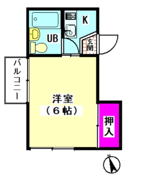 ふじハイツ 間取り