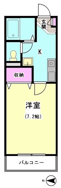エクレール東糀谷EAST 間取り
