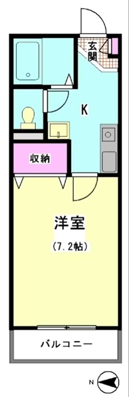 エクレール東糀谷EAST 間取り