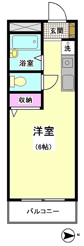 サウスヴィレッジ 間取り