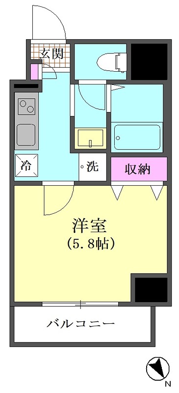 グラン南大井 間取り