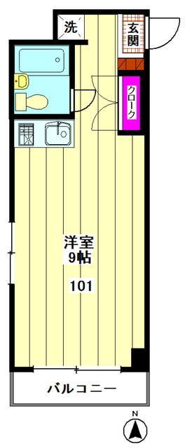 中沢ハイツ 間取り