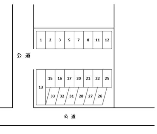 天明第二駐車場 間取り